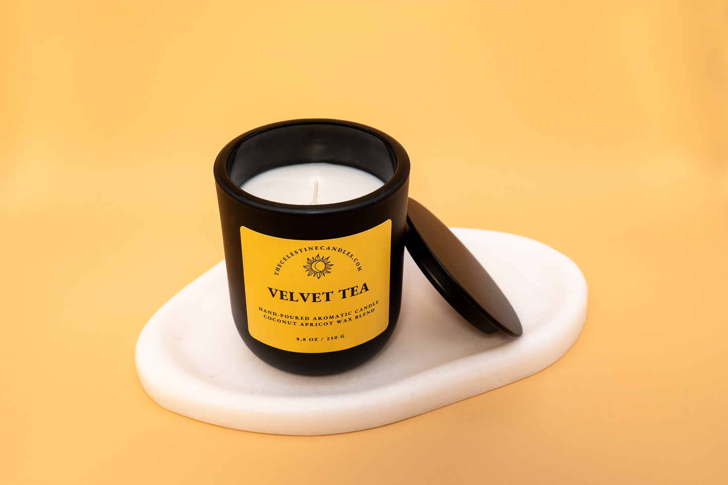 Velvet Tea Candle